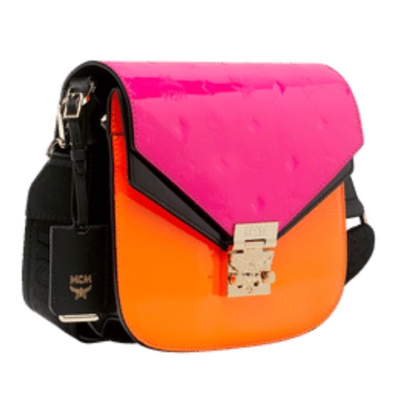 Patricia Shoulder Bag in Monogram Patent Leather - Picture 2 of 8